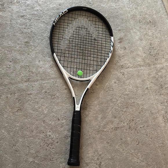 HEAD Tennis Racket in Black and White